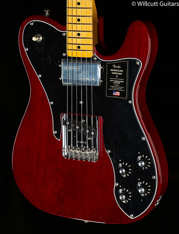Fender American Vintage II 1977 Telecaster Custom Wine (165) Fender American II Telecaster Wine (165)
Fender American Vintage II 1977 Telecaster Custom Wine (165) Fender American II Telecaster Wine (165)