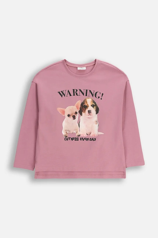 Детский лонгслив Coccodrillo, розовый
Детский лонгслив Coccodrillo, розовый