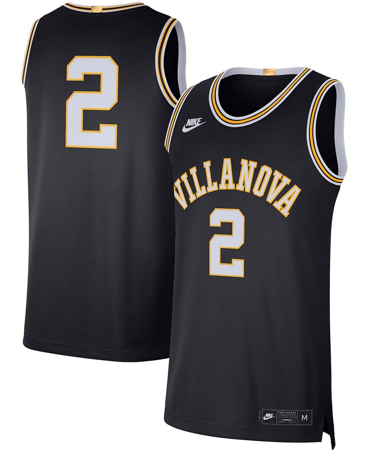 Мужское джерси #2 темно-синего цвета villanova wildcats retro limited Nike, синий
Мужское джерси #2 темно-синего цвета villanova wildcats retro limited Nike, синий