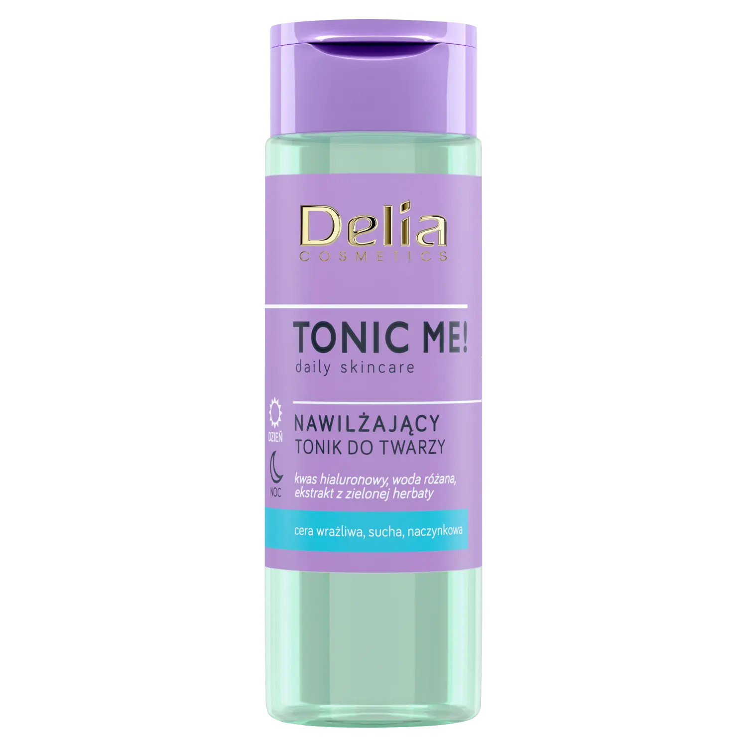 Delia Tonic Me! Увлажняющий тоник для лица, 200 мл 
Delia Tonic Me! Увлажняющий тоник для лица, 200 мл