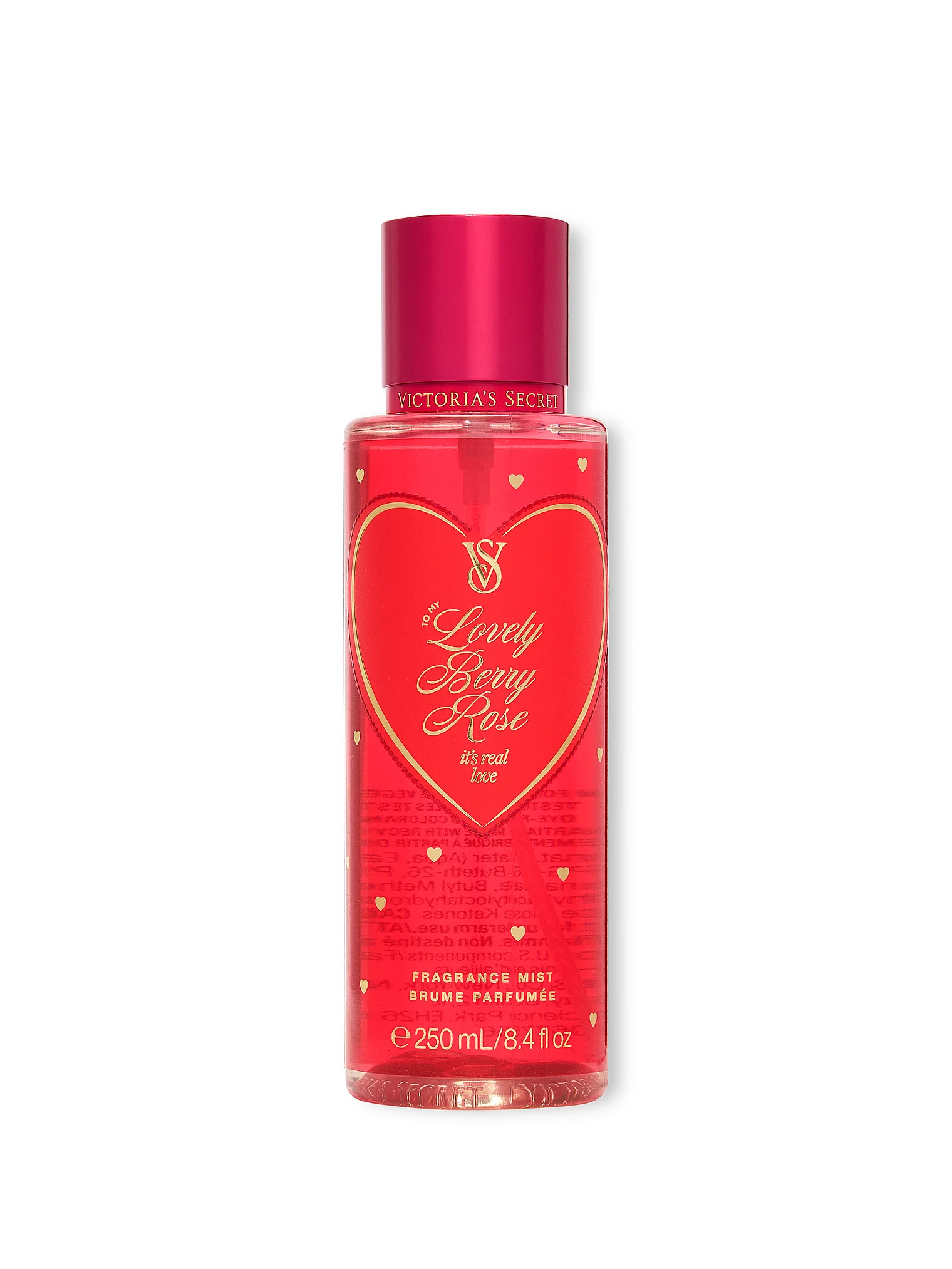 Ароматический спрей Victoria's Secret Fragrance Valentine's Day Lovely Berry Rose Fragrance Mist, Lovely Berry Rose
Ароматический спрей Victoria's Secret Fragrance Valentine's Day Lovely Berry Rose Fragrance Mist, Lovely Berry Rose