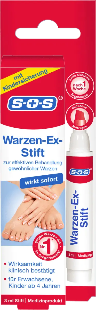Ручка для удаления бородавок бородавка 1 шт. SOS
Ручка для удаления бородавок бородавка 1 шт. SOS
