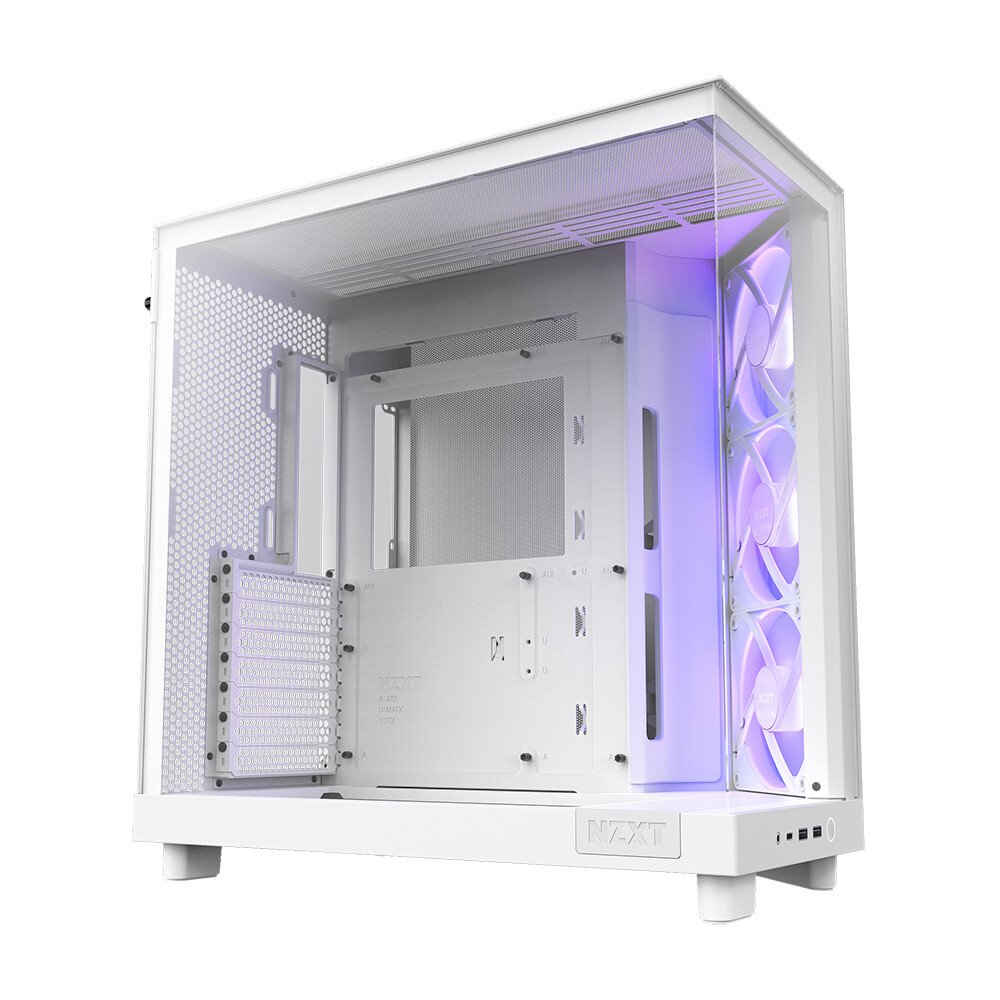 Корпус NZXT H6 Flow RGB, Mid Tower, белый
Корпус NZXT H6 Flow RGB, Mid Tower, белый
