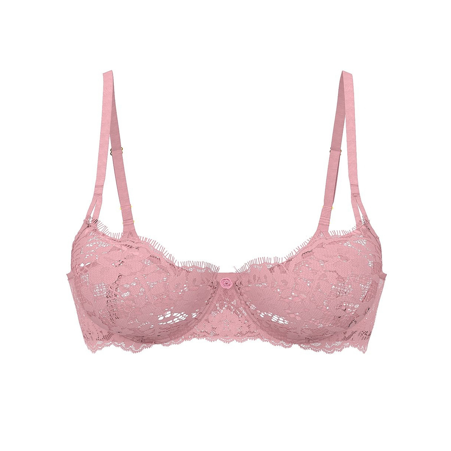 Бюстгальтер Victoria's Secret Wicked Unlined Lace Balconette, светло-розовый
Бюстгальтер Victoria's Secret Wicked Unlined Lace Balconette, светло-розовый