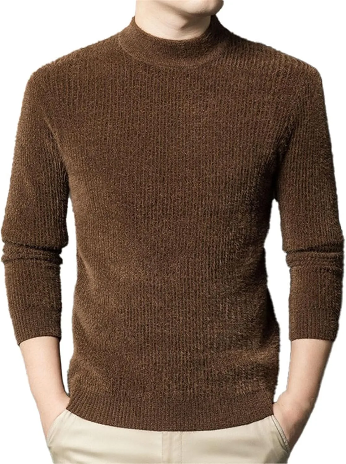 Мужской свитер с полувысоким воротником, утепленный CXLCZNKG
Мужской свитер с полувысоким воротником, утепленный CXLCZNKG