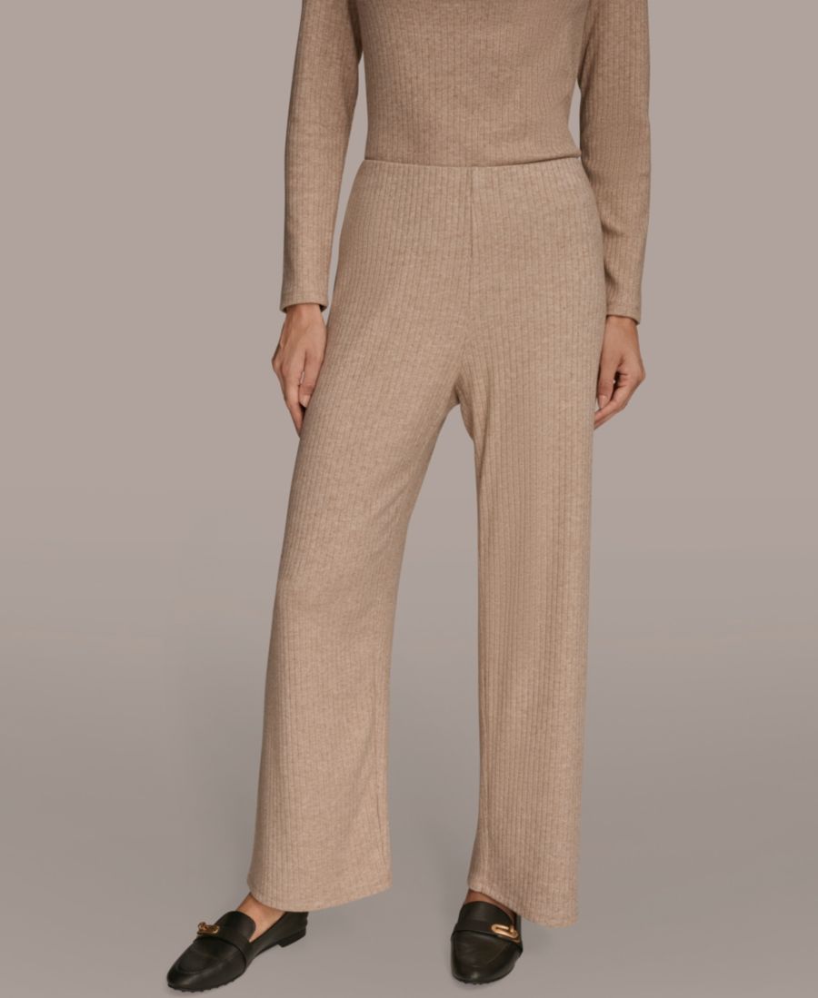 Женские брюки из трикотажа в рубчик с металлизированной отделкой Donna Karan New York, Fawn Heather
Женские брюки из трикотажа в рубчик с металлизированной отделкой Donna Karan New York, Fawn Heather