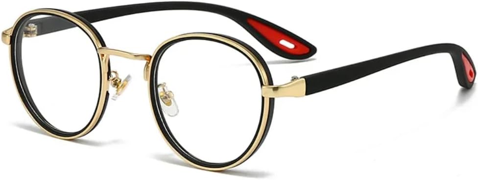 Солнцезащитные очки с защитой UV400 | Круглые, пластиковые, титановые | для женщин и мужчин, для занятий спортом на открытом воздухе и вождения DSVIGF, Gold Transparent
Солнцезащитные очки с защитой UV400 | Круглые, пластиковые, титановые | для женщин и мужчин, для занятий спортом на открытом воздухе и вождения DSVIGF, Gold Transparent