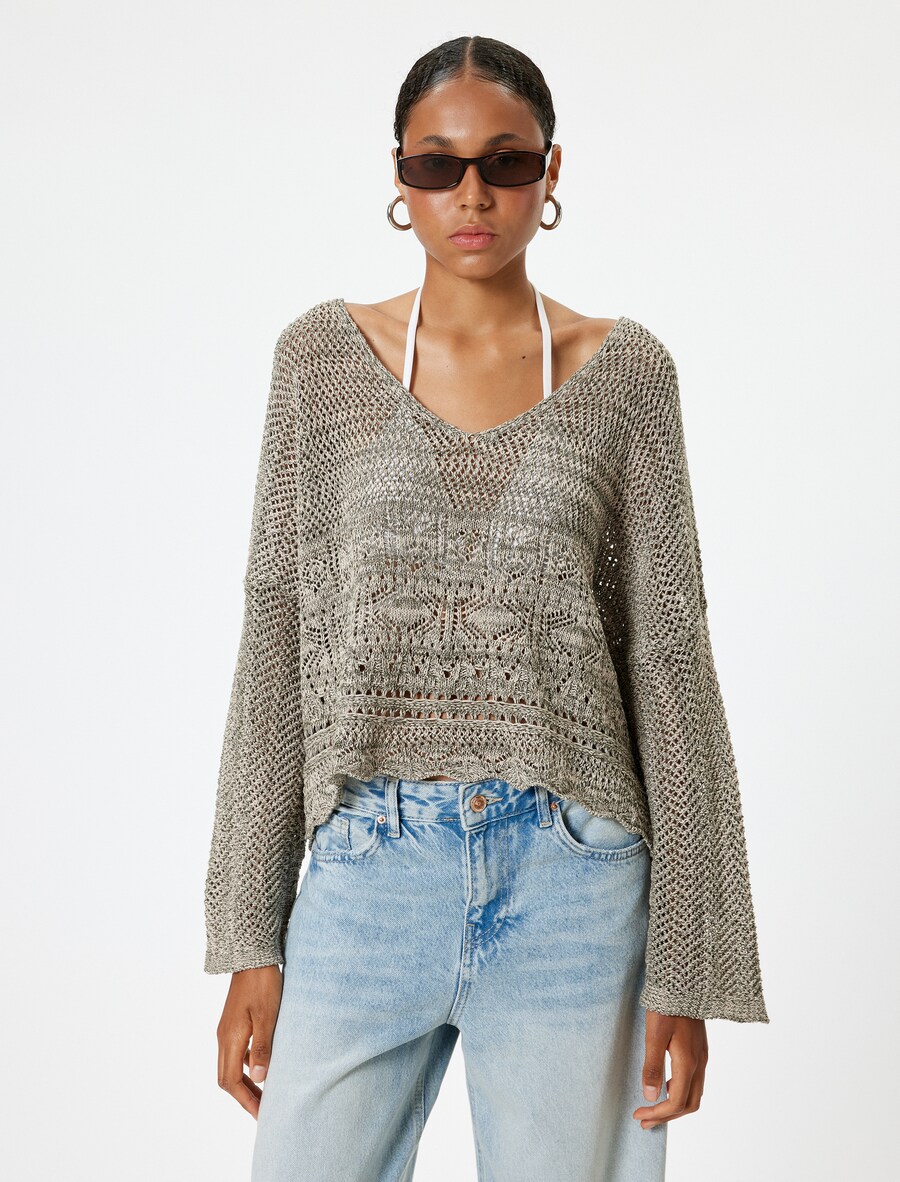 Свитер Koton, хаки
Свитер Koton, хаки