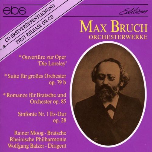 CD диск Bruch / Rheinische Phil, Balzer: Sym #1 / Lorelei Over. / Orch Ste / Et Al
CD диск Bruch / Rheinische Phil, Balzer: Sym #1 / Lorelei Over. / Orch Ste / Et Al