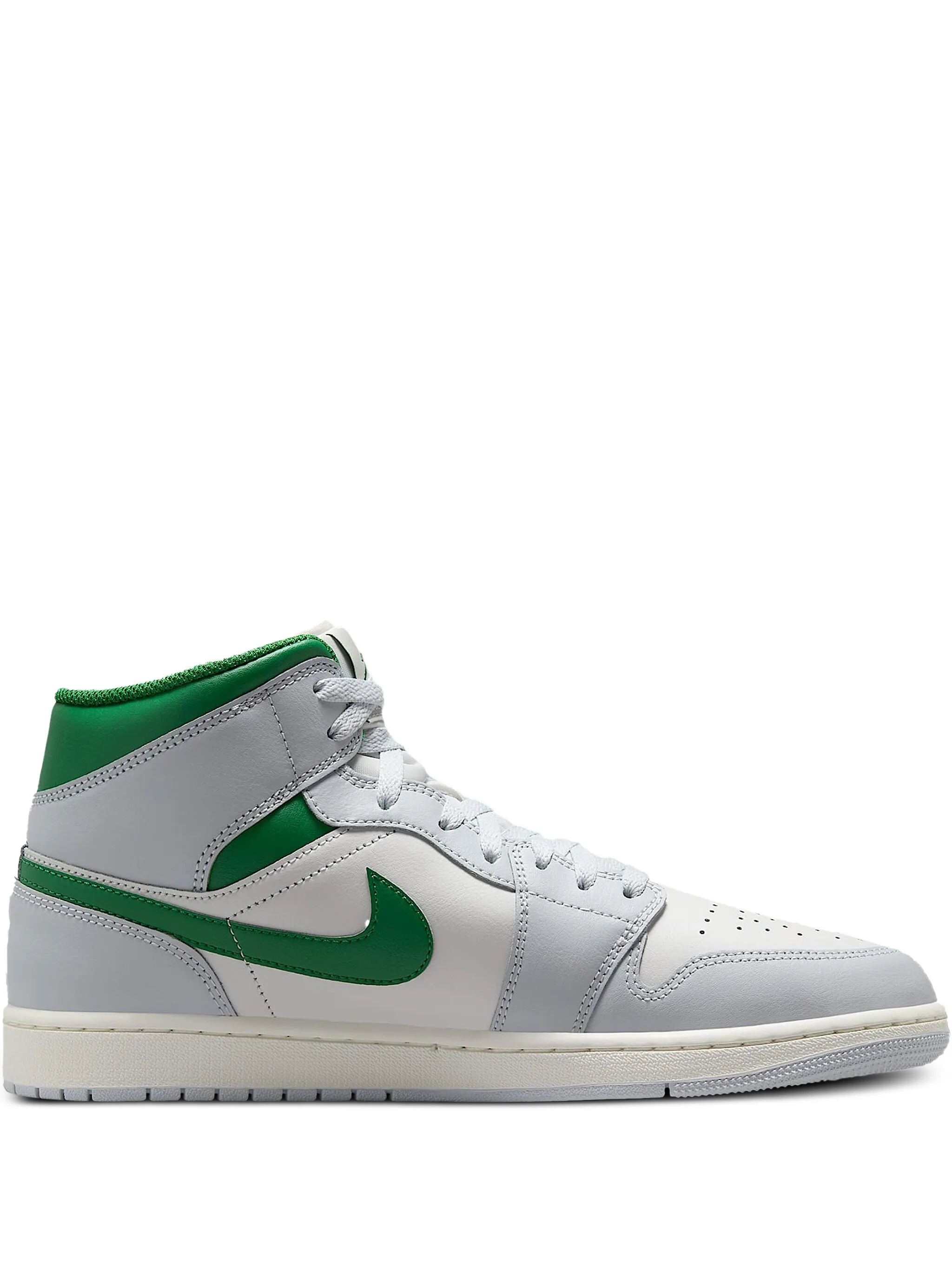 Кроссовки Jordan 1 Mid White/Pure Platinum/Pine, белый
Кроссовки Jordan 1 Mid White/Pure Platinum/Pine, белый