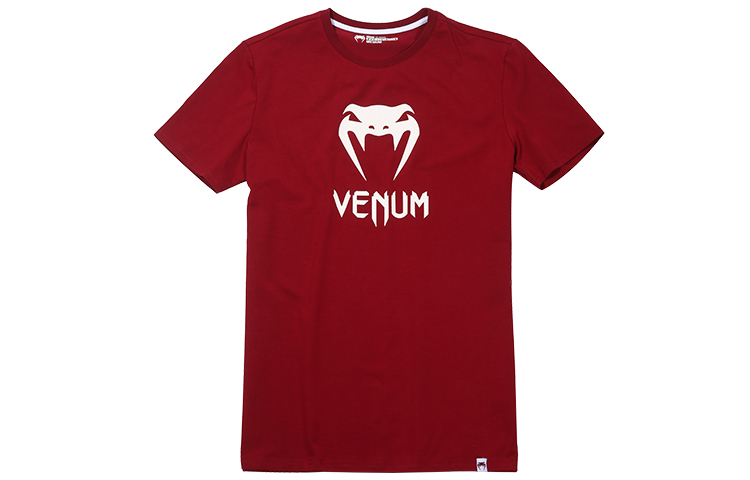 Футболки унисекс с круглым вырезом, умеренно прямой крой Venum, бордовый
Футболки унисекс с круглым вырезом, умеренно прямой крой Venum, бордовый