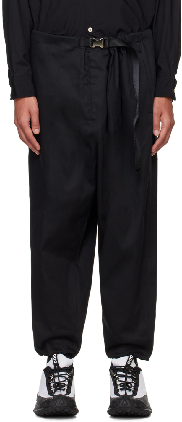 Черные воздушные джинсы FUMITO GANRYU
Черные воздушные джинсы FUMITO GANRYU