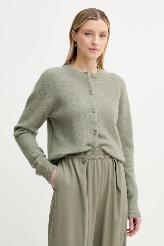 Шерстяной кардиган NOR Samsoe Samsoe, зеленый
Шерстяной кардиган NOR Samsoe Samsoe, зеленый