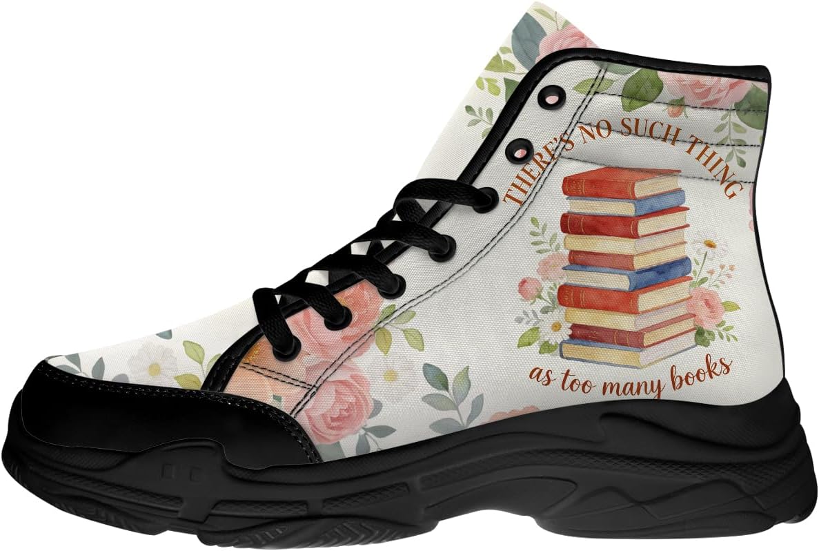 Мужские и женские высокие кеды с книжной тематикой, тканевые туфли на платформе на шнуровке, подарки для любителей книг Generic, бежевый
Мужские и женские высокие кеды с книжной тематикой, тканевые туфли на платформе на шнуровке, подарки для любителей книг Generic, бежевый