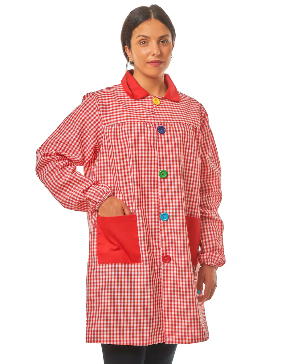 Клетчатая рубашка с карманами Klottz, красный
Клетчатая рубашка с карманами Klottz, красный