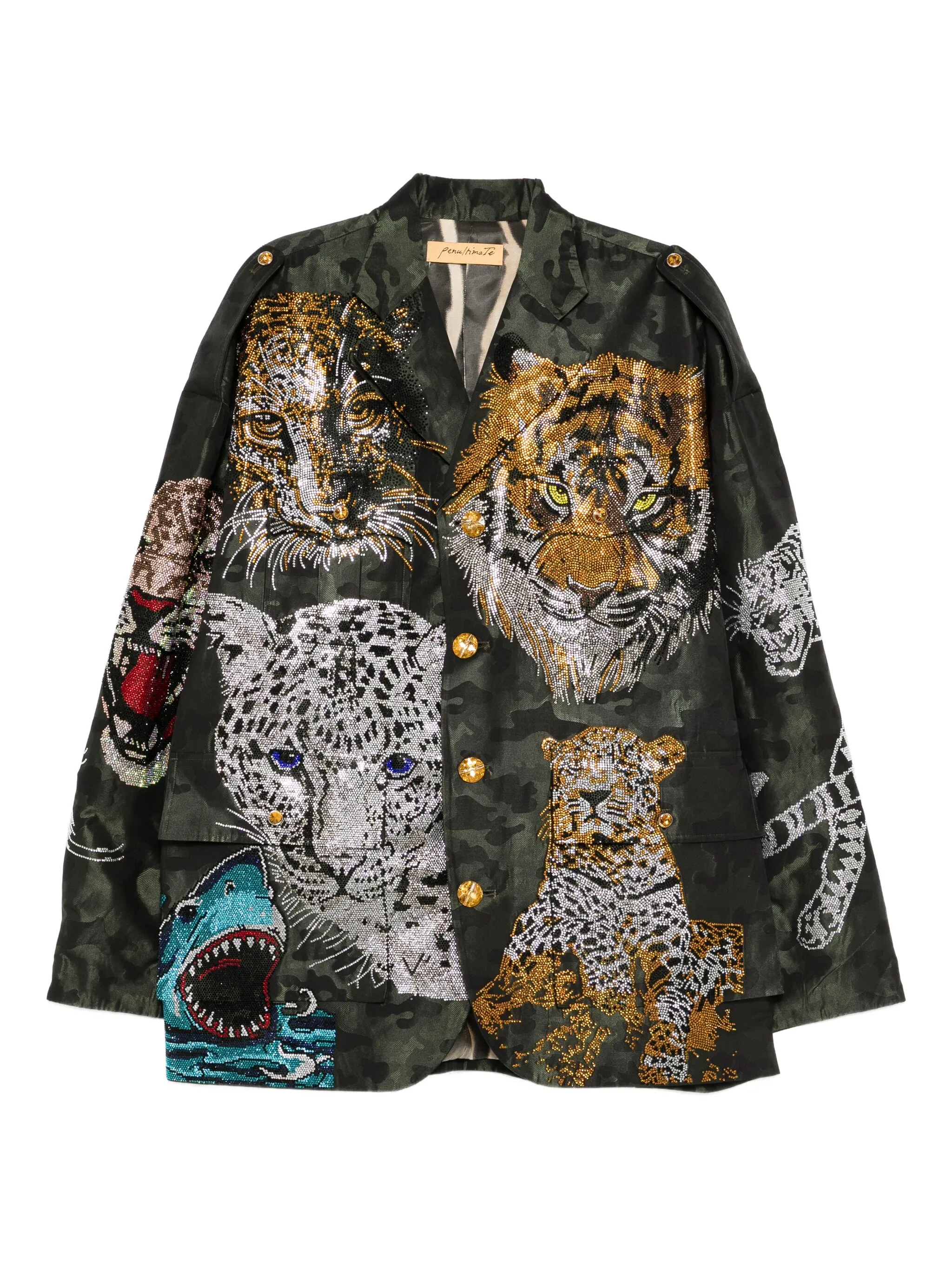 Куртка с кристаллами Penultimate, зеленый
Куртка с кристаллами Penultimate, зеленый