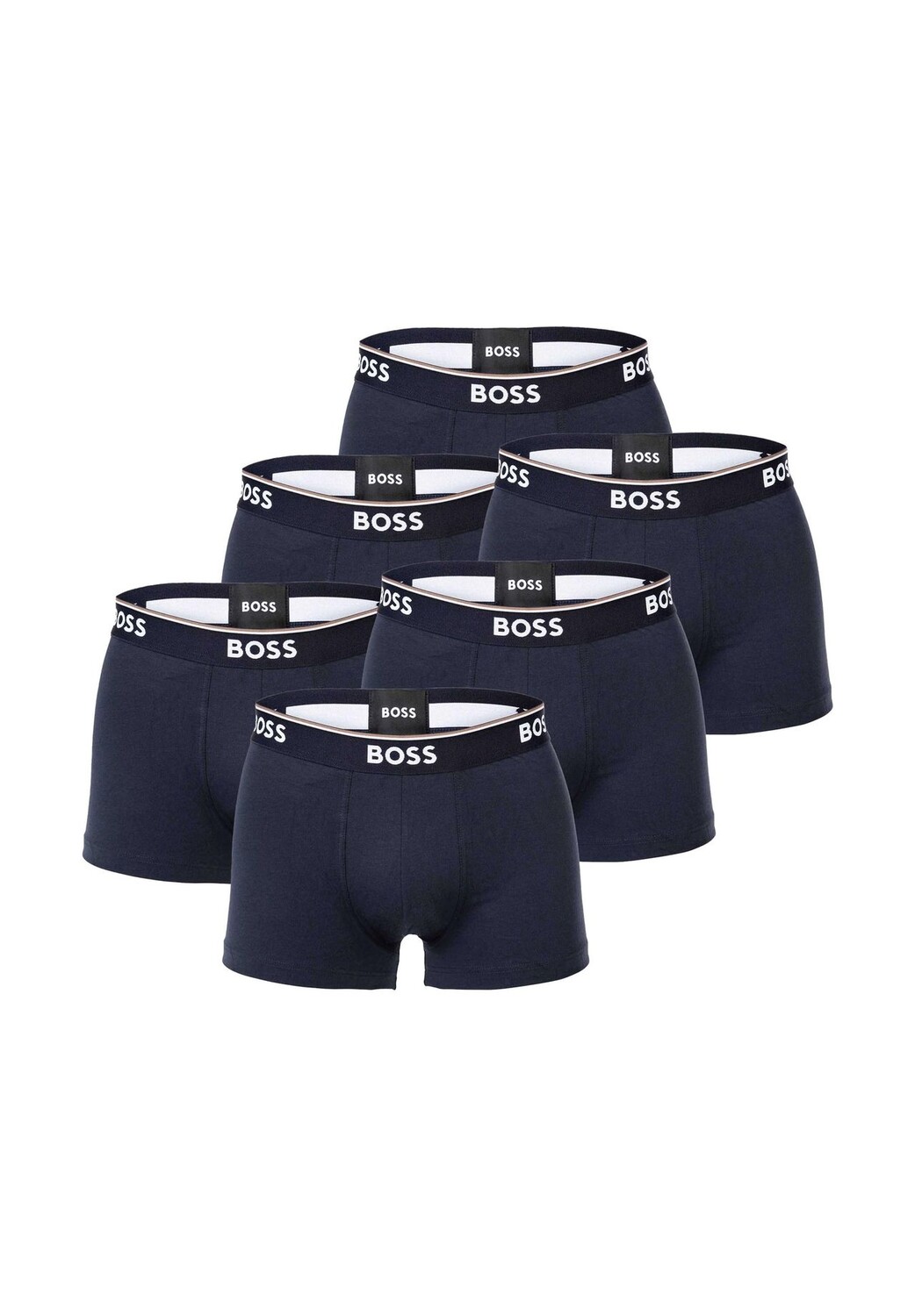 Мужские плавки, 6 шт. в упаковке - 6P Power, шорты-боксеры, хлопок стрейч, логотип, однотонный BOSS, темно-синий
Мужские плавки, 6 шт. в упаковке - 6P Power, шорты-боксеры, хлопок стрейч, логотип, однотонный BOSS, темно-синий