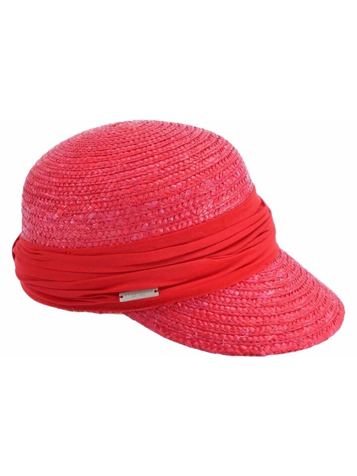 Бейсболка Seeberger Strohhut, красный
Бейсболка Seeberger Strohhut, красный