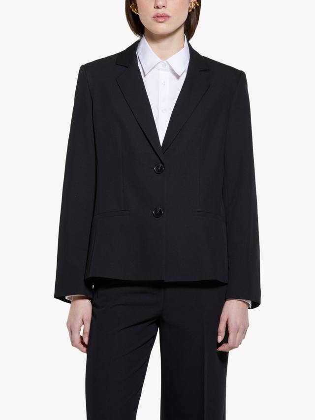 Строгий приталенный однобортный блейзер SISLEY, Black
Строгий приталенный однобортный блейзер SISLEY, Black