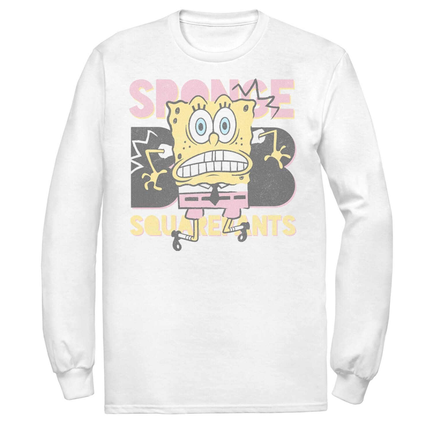 Мужская футболка с изображением напуганной губки «Губка Боб Квадратные Штаны» Licensed Character
Мужская футболка с изображением напуганной губки «Губка Боб Квадратные Штаны» Licensed Character