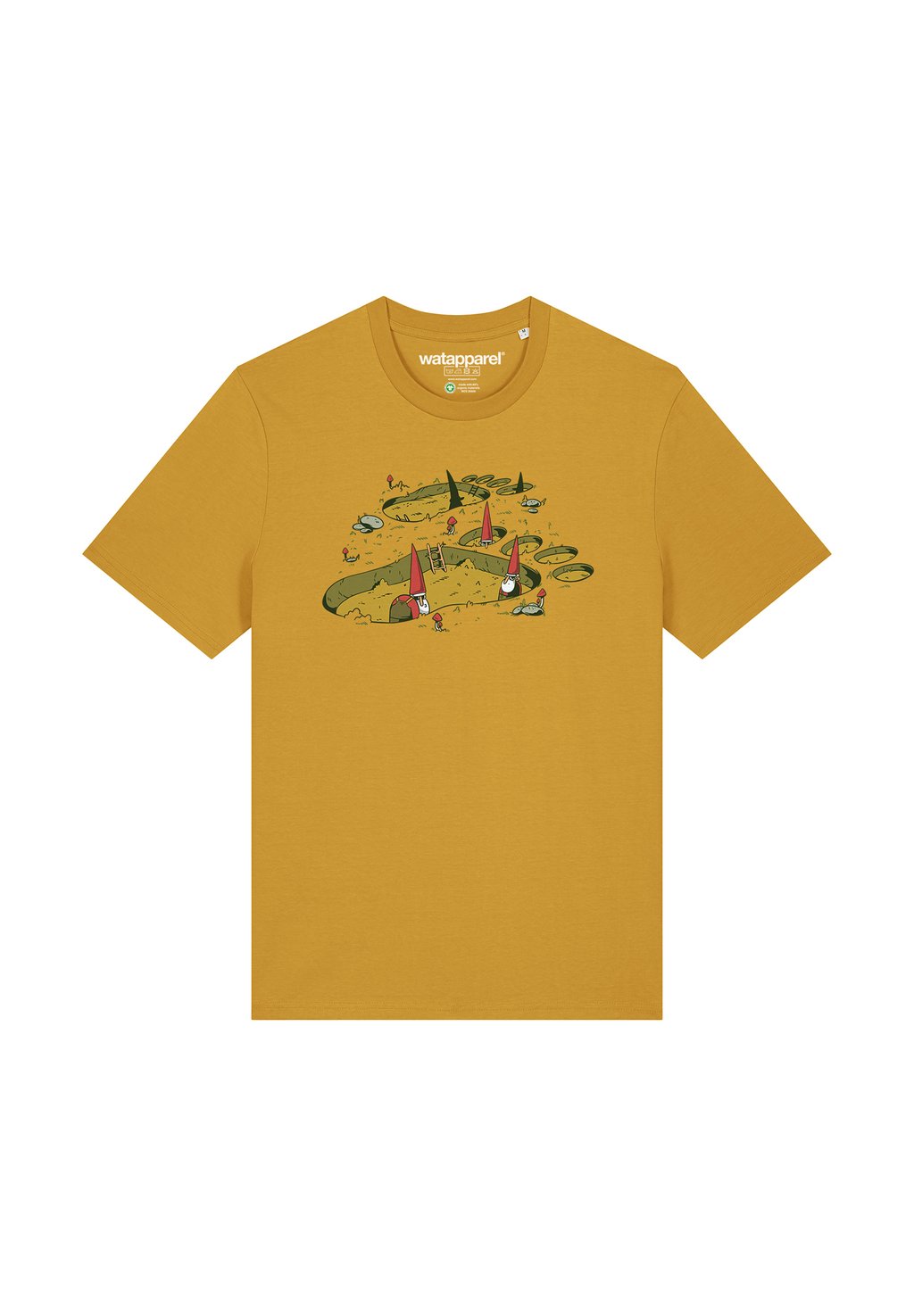 Футболка с принтом GNOME FOOT watapparel, горчично-желтый
Футболка с принтом GNOME FOOT watapparel, горчично-желтый
