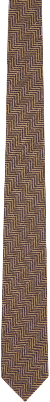 Галстук-ёлочка Dries Van Noten, коричневый
Галстук-ёлочка Dries Van Noten, коричневый
