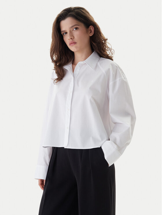 Рубашка boxy fit LV047C141G Calvin Klein Jeans, белый
Рубашка boxy fit LV047C141G Calvin Klein Jeans, белый