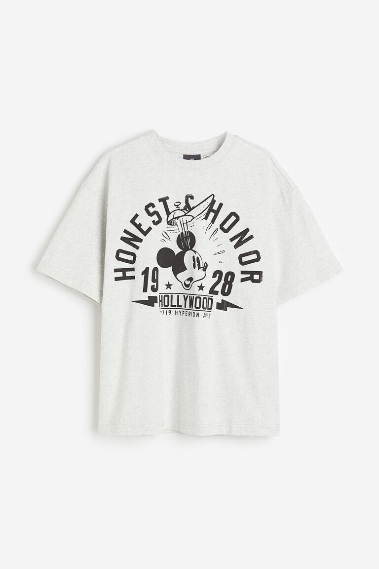 Футболка оверсайз H&M, серый
Футболка оверсайз H&M, серый