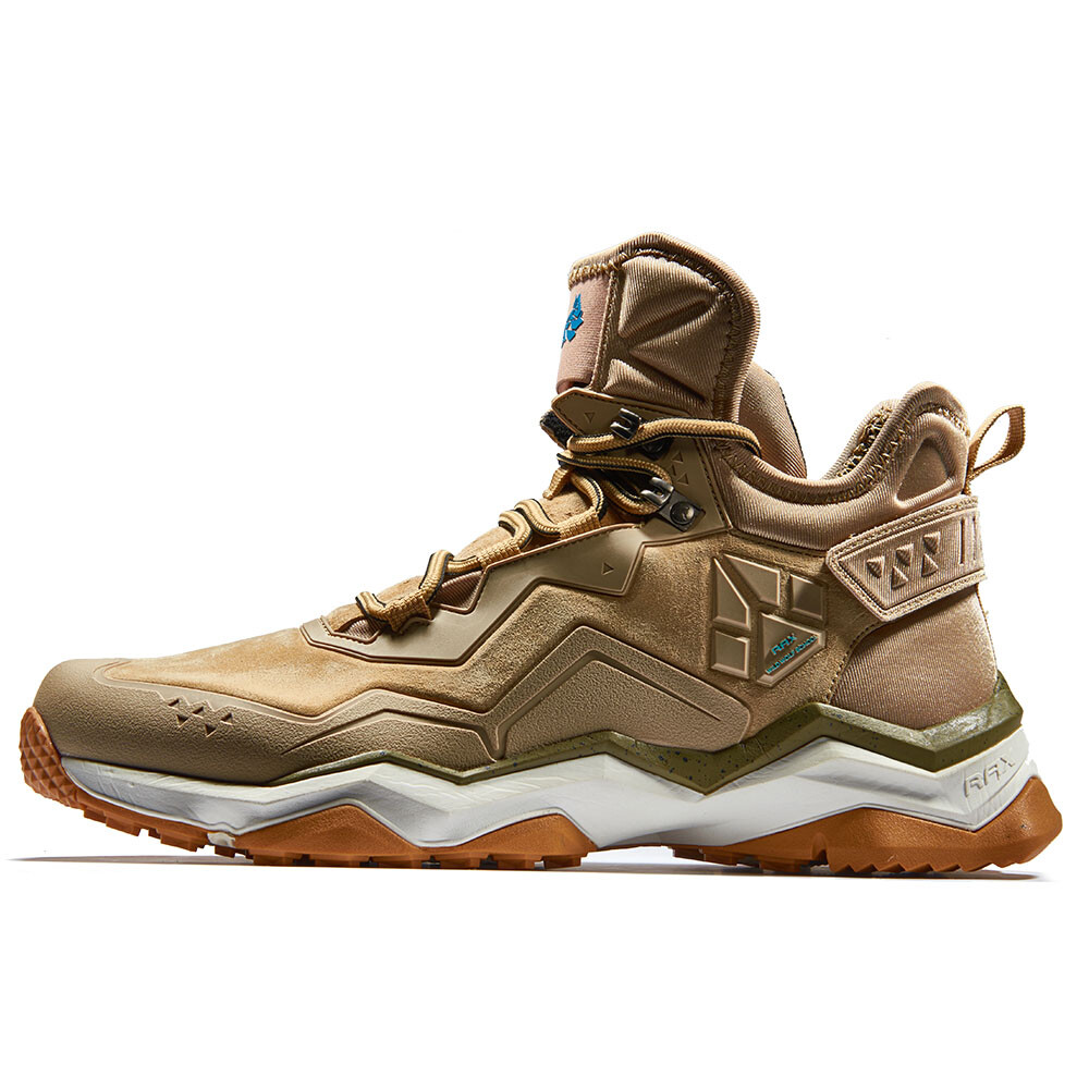 Кроссовки для походов и треккинга мужские с высоким верхом светло-хаки Rax 
Кроссовки для походов и треккинга мужские с высоким верхом светло-хаки Rax