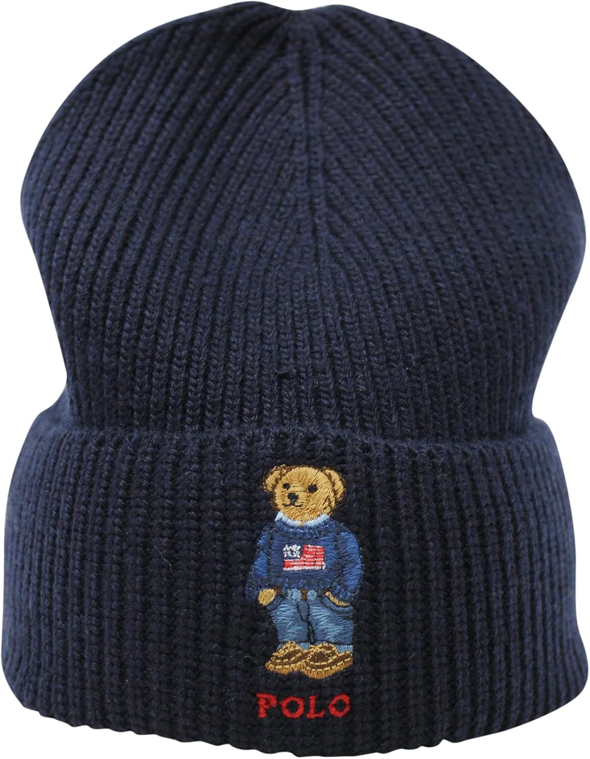 Мужская однотонная шапка-бини с флагом и медведем Polo Ralph Lauren, Hunter Navy
Мужская однотонная шапка-бини с флагом и медведем Polo Ralph Lauren, Hunter Navy