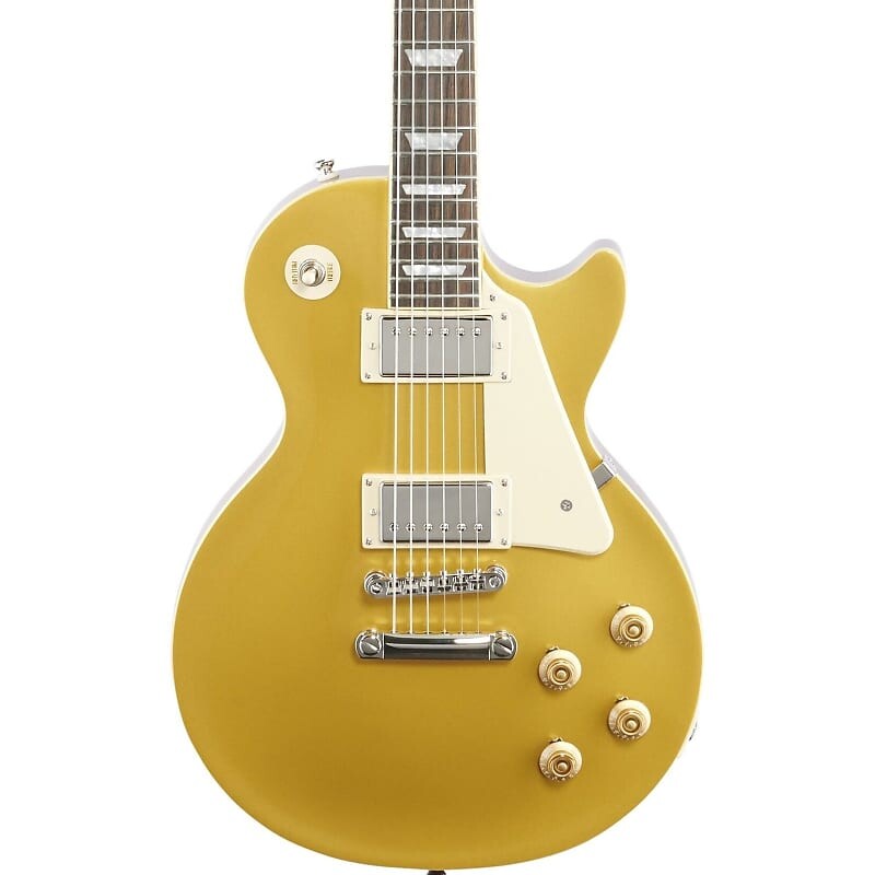Электрогитара Epiphone Les Paul Standard 50s, золотой металлик EILS5MGNH1