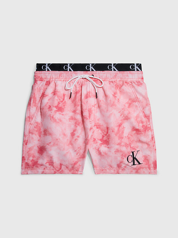 Шорты для плавания с двойным поясом - CK Authentic Calvin Klein, розовый
Шорты для плавания с двойным поясом - CK Authentic Calvin Klein, розовый