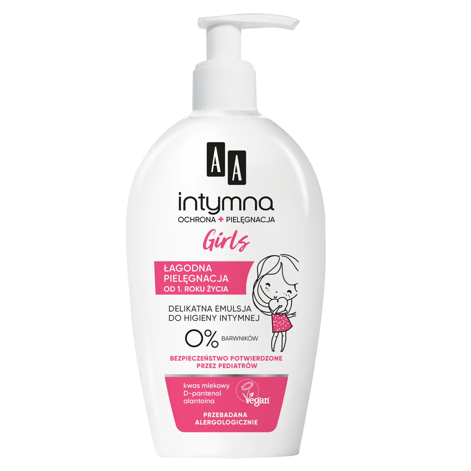 AA Intima Girls эмульсия для интимной гигиены, 300 мл
AA Intima Girls эмульсия для интимной гигиены, 300 мл