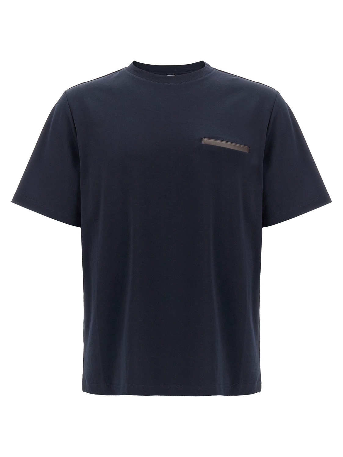 Футболка с кожаной нашивкой BERLUTI, синий
Футболка с кожаной нашивкой BERLUTI, синий