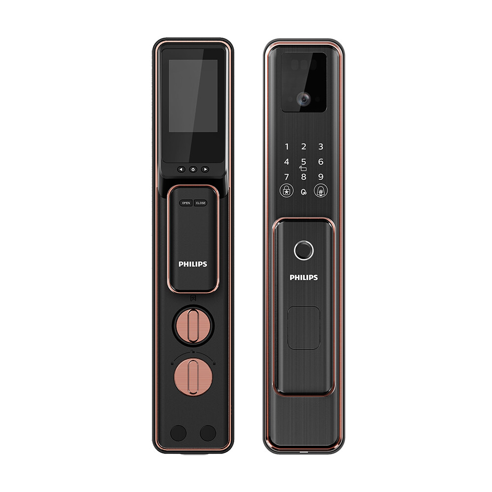 Электронный замок Philips 301-FVP, биометрический, черный/бронзовый
Электронный замок Philips 301-FVP, биометрический, черный/бронзовый