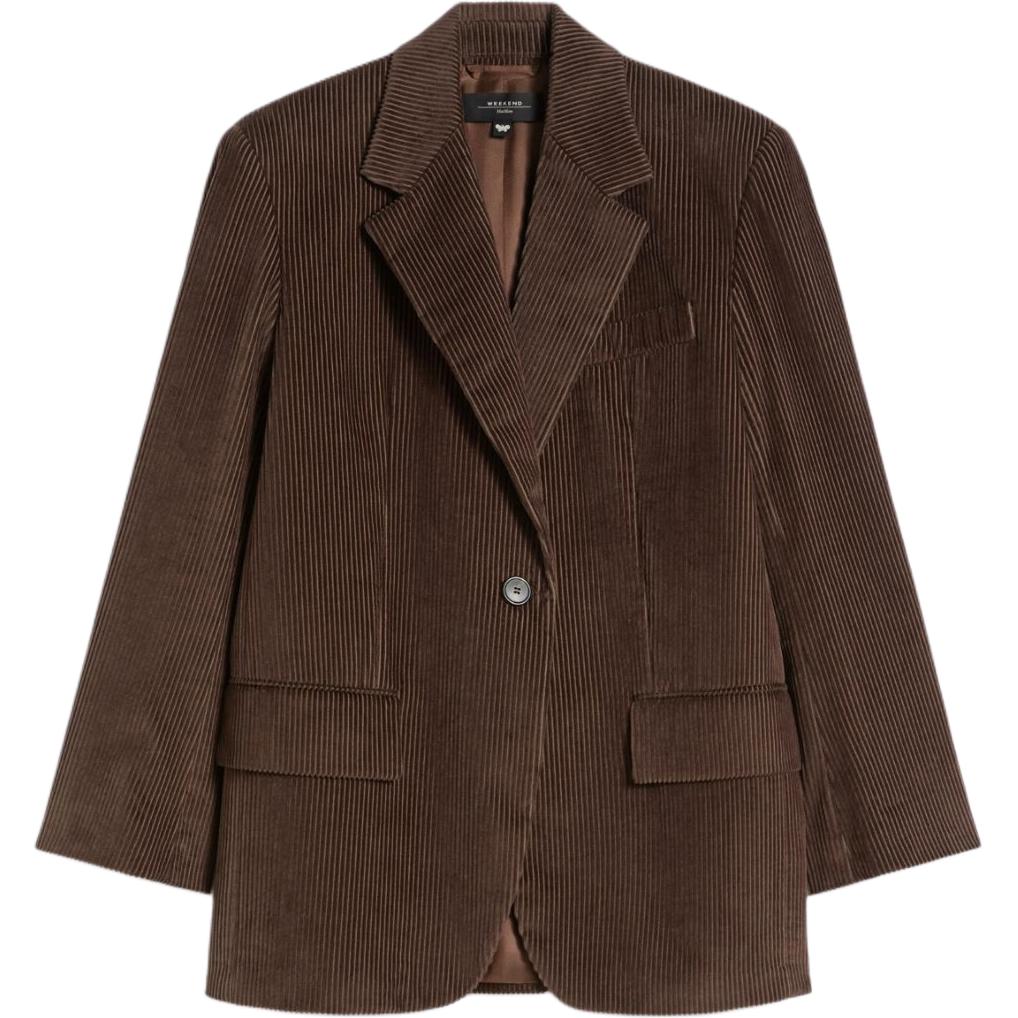 Weekend Max Mara Corduroy Formia Блейзер WEEKEND MaxMara, chocolate
Weekend Max Mara Corduroy Formia Блейзер WEEKEND MaxMara, chocolate