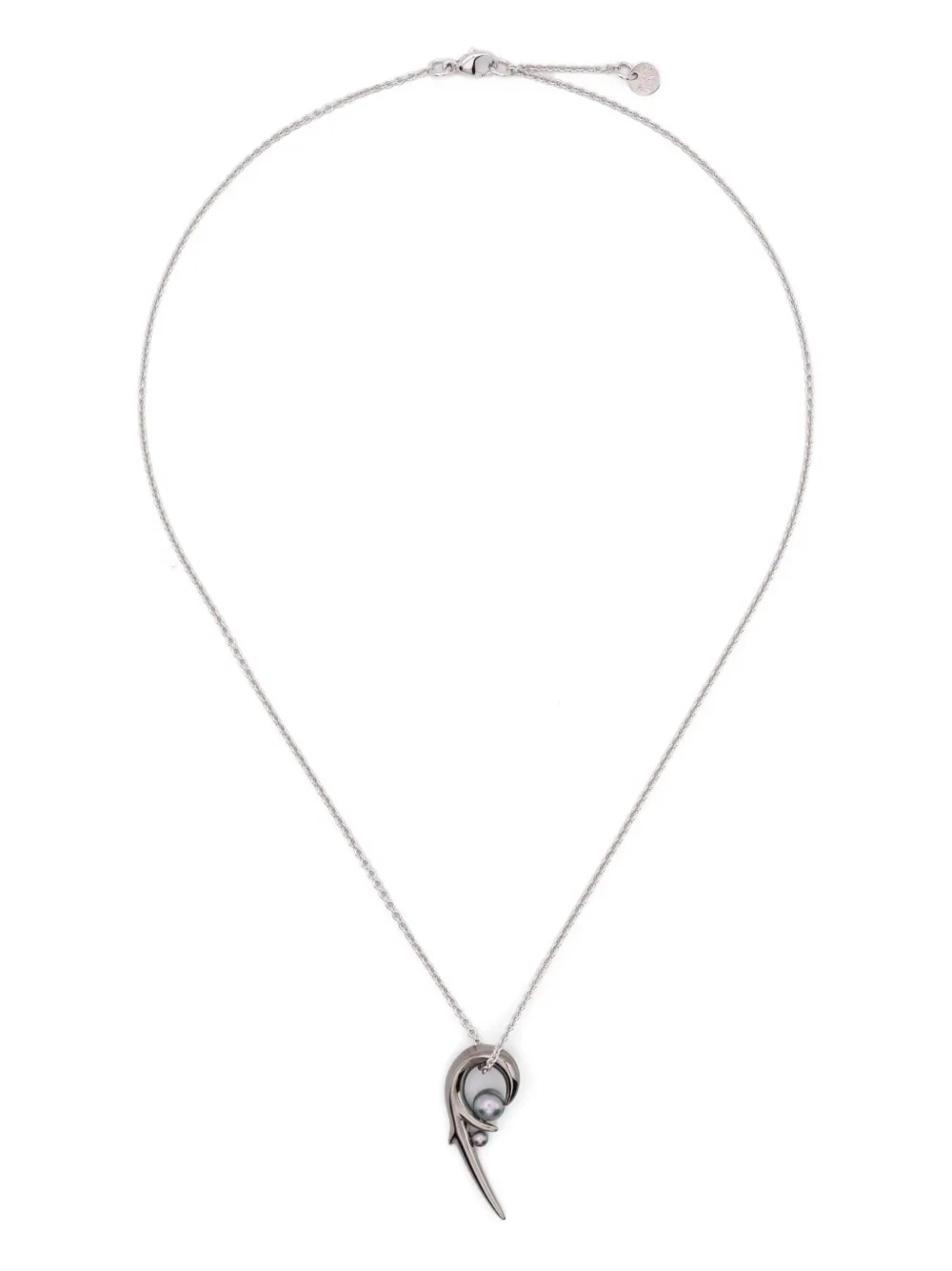 Кулон-ожерелье с крючком и жемчугом Shaun Leane, серебристый
Кулон-ожерелье с крючком и жемчугом Shaun Leane, серебристый