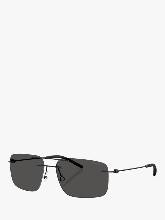 ME4003 унисекс прямоугольные солнцезащитные очки Moncler, Matte Black/Black
ME4003 унисекс прямоугольные солнцезащитные очки Moncler, Matte Black/Black