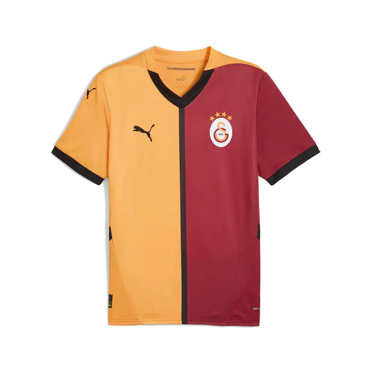 Мужская домашняя футболка Galatasaray SK 2024-2025 Puma, красный 
Мужская домашняя футболка Galatasaray SK 2024-2025 Puma, красный