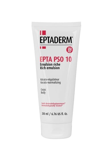 Насыщенная эмульсия для тела с 10% мочевины для сухой и шелушащейся кожи. EPTA PSO 10 Emulsion -, Eptaderm
Насыщенная эмульсия для тела с 10% мочевины для сухой и шелушащейся кожи. EPTA PSO 10 Emulsion -, Eptaderm