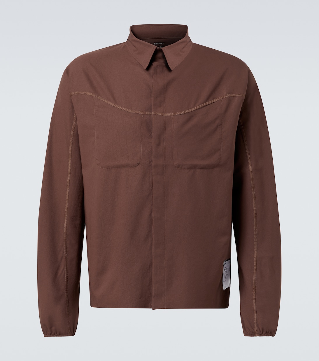 Рубашка PeaceShell из репсовой ткани Satisfy, Rocky Road
Рубашка PeaceShell из репсовой ткани Satisfy, Rocky Road