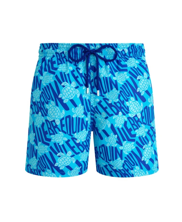 Мужские плавки с логотипом "Ronde des Tortues" Vilebrequin, синий
Мужские плавки с логотипом "Ronde des Tortues" Vilebrequin, синий