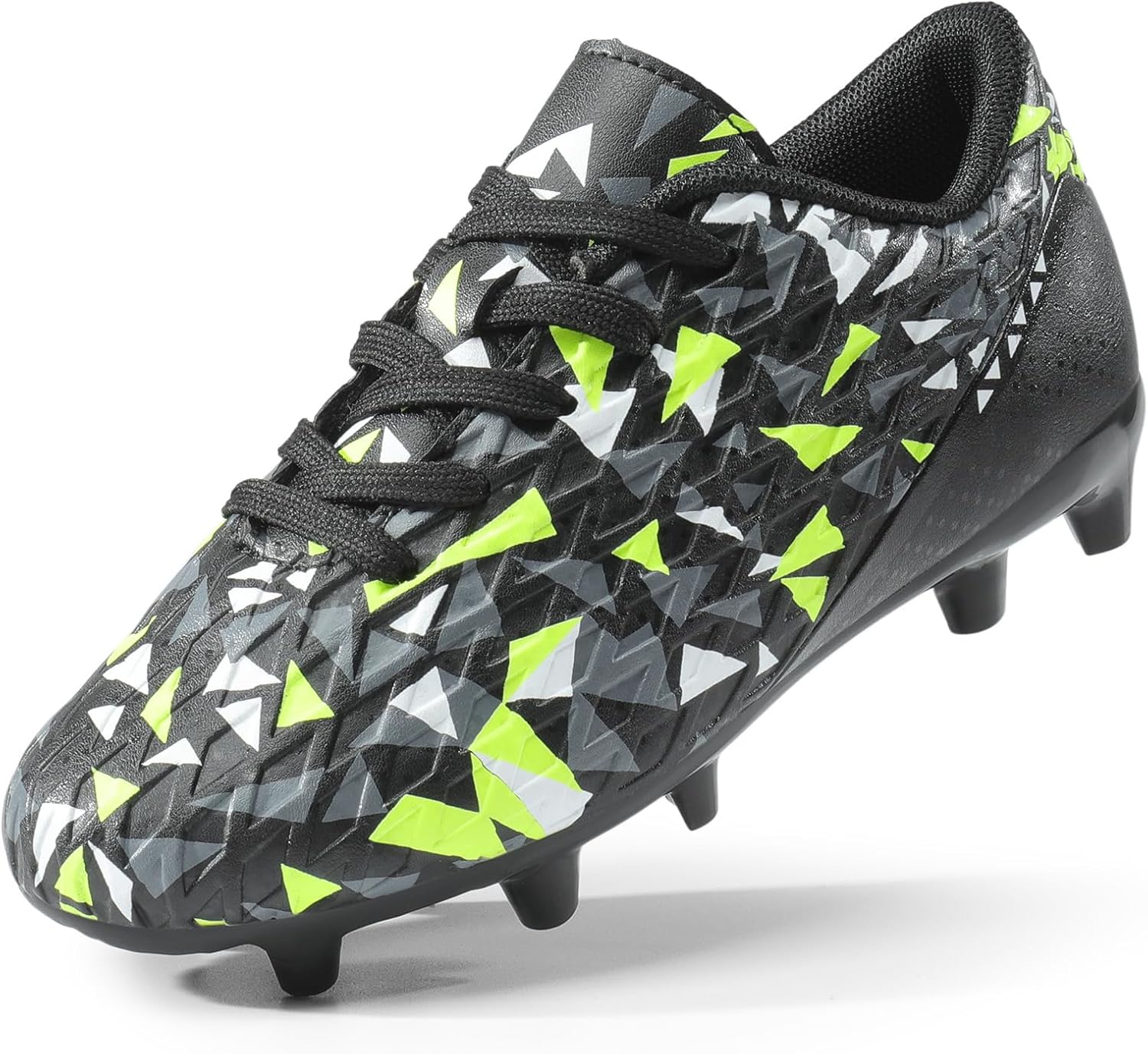 Бутсы DREAM PAIRS для мальчиков и девочек, детская футбольная обувь для твердого грунта, спортивная уличная обувь для тренировок и футбола, для маленьких и больших детей, черный/зеленый
Бутсы DREAM PAIRS для мальчиков и девочек, детская футбольная обувь для твердого грунта, спортивная уличная обувь для тренировок и футбола, для маленьких и больших детей, черный/зеленый