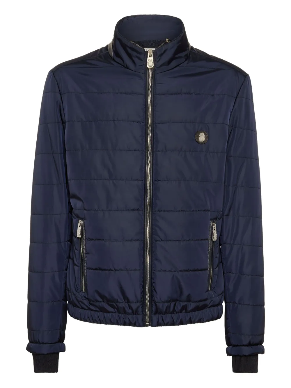 Стеганая куртка с кожаной окантовкой Billionaire, синий
Стеганая куртка с кожаной окантовкой Billionaire, синий