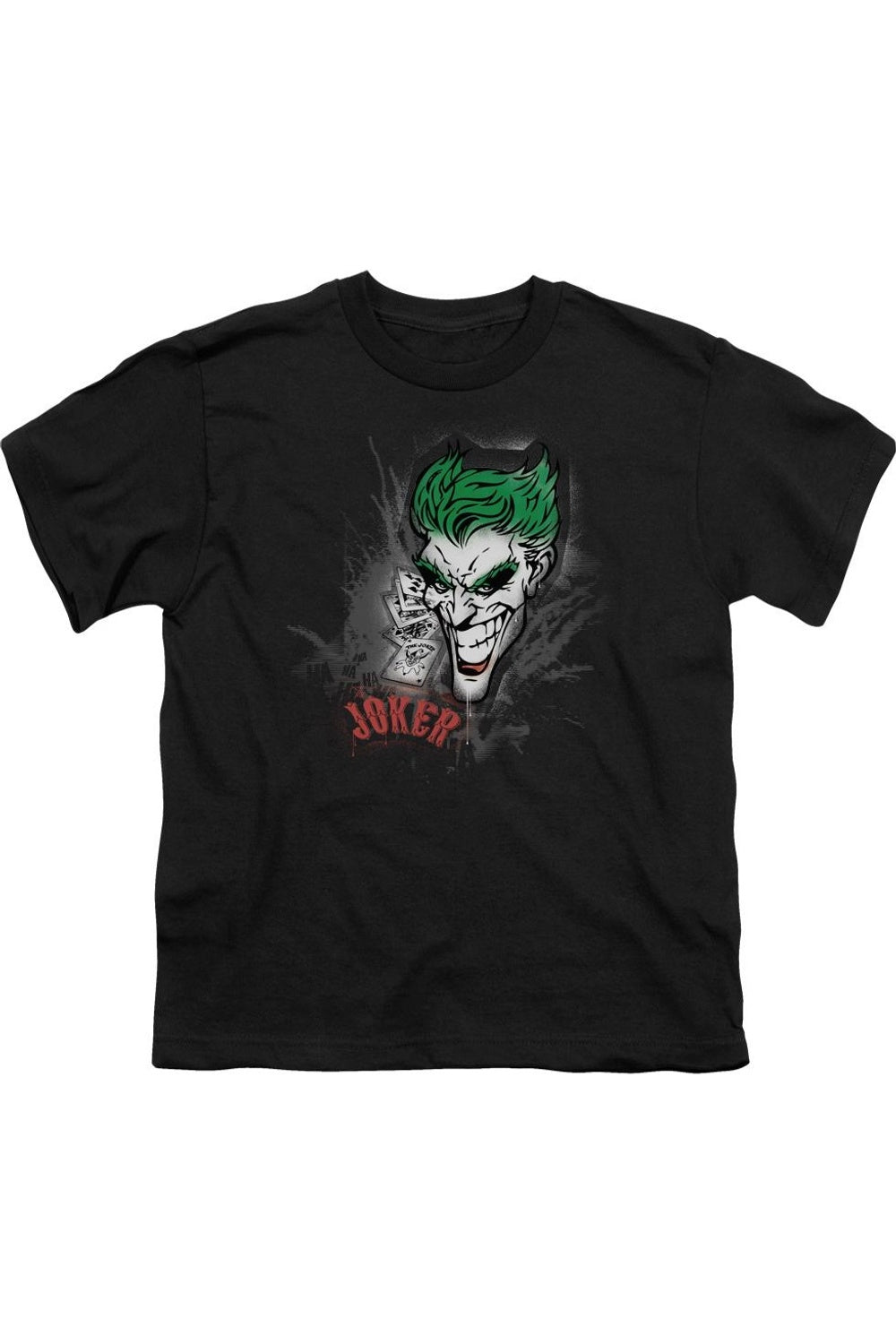 Футболка с коротким рукавом для детей Batman Joker Sprays The City Gildan, черный
Футболка с коротким рукавом для детей Batman Joker Sprays The City Gildan, черный