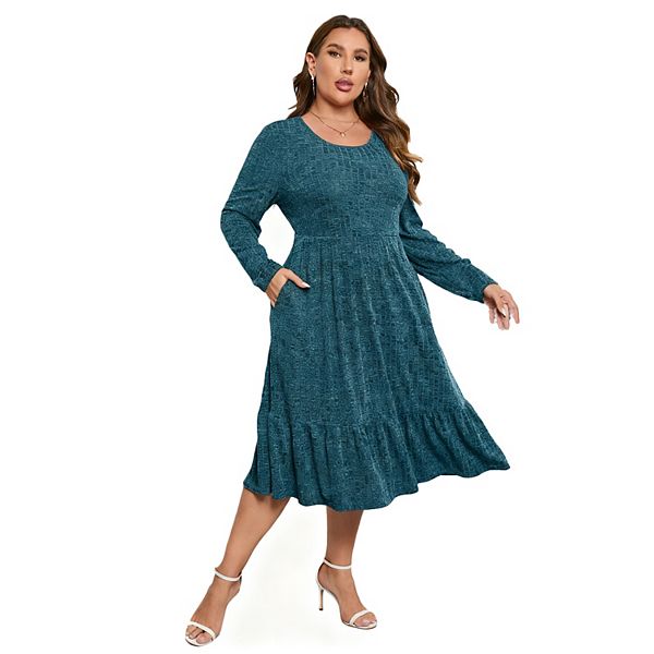 Женские брюки plus size с ребристым трикотажем, круглым вырезом и боковыми карманами 17x Elitespirit, Green
Женские брюки plus size с ребристым трикотажем, круглым вырезом и боковыми карманами 17x Elitespirit, Green