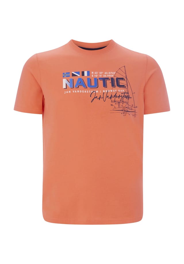 Футболка Свенхельм Jan Vanderstorm, оранжевый
Футболка Свенхельм Jan Vanderstorm, оранжевый