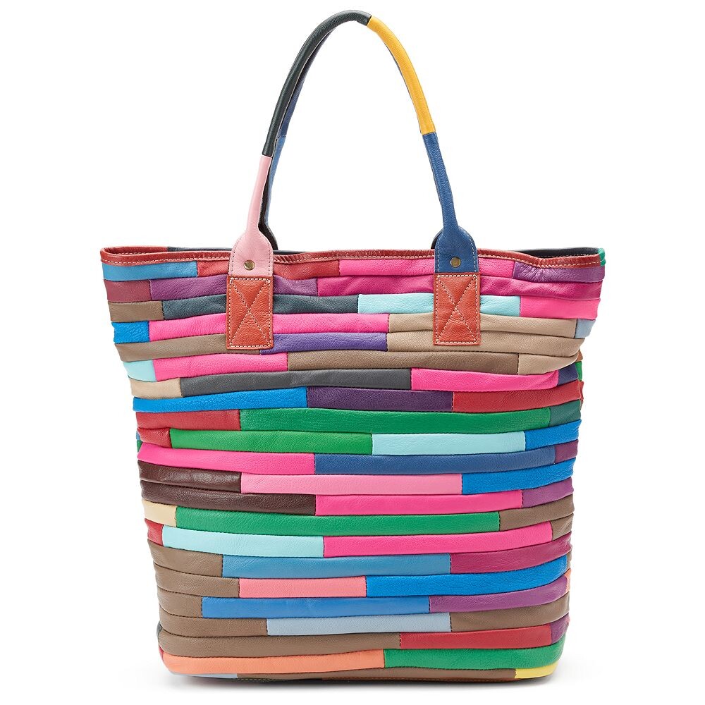 Ameri Кожаная кожаная сумка-тоут Rozaly Ameri Leather, цвет Rainbow
Ameri Кожаная кожаная сумка-тоут Rozaly Ameri Leather, цвет Rainbow