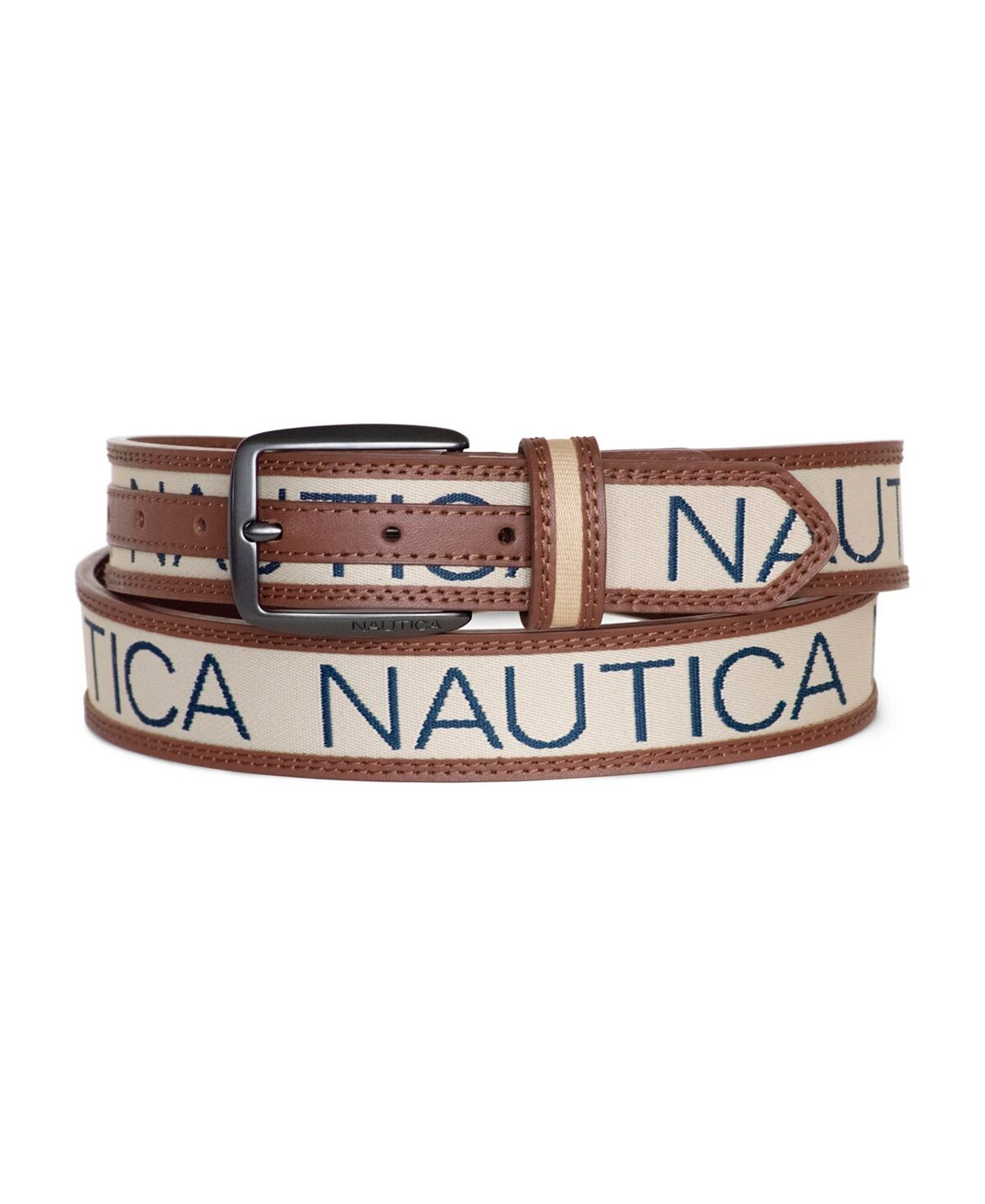 Мужской ремень с логотипом и кожаной отделкой Nautica, бежевый, Коричневый, Мужской ремень с логотипом и кожаной отделкой Nautica, бежевый
Мужской ремень с логотипом и кожаной отделкой Nautica, бежевый, Коричневый, Мужской ремень с логотипом и кожаной отделкой Nautica, бежевый