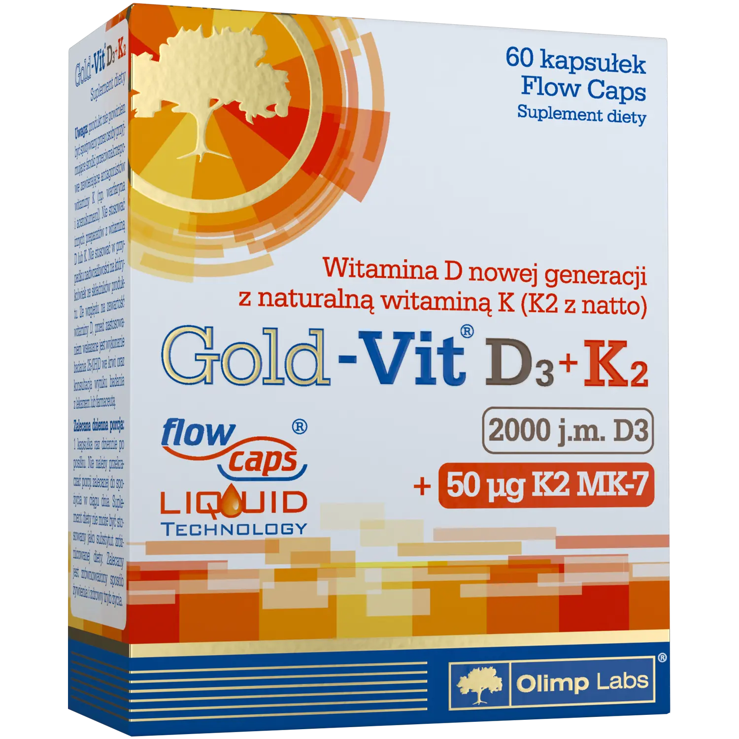 Olimp Gold Vis D3+K2 биологически активная добавка, 60 капсул/1 упаковка
Olimp Gold Vis D3+K2 биологически активная добавка, 60 капсул/1 упаковка